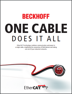 Beckhoff one cable does it all
