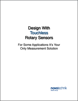 novotechnik design with touchless rotary sensors